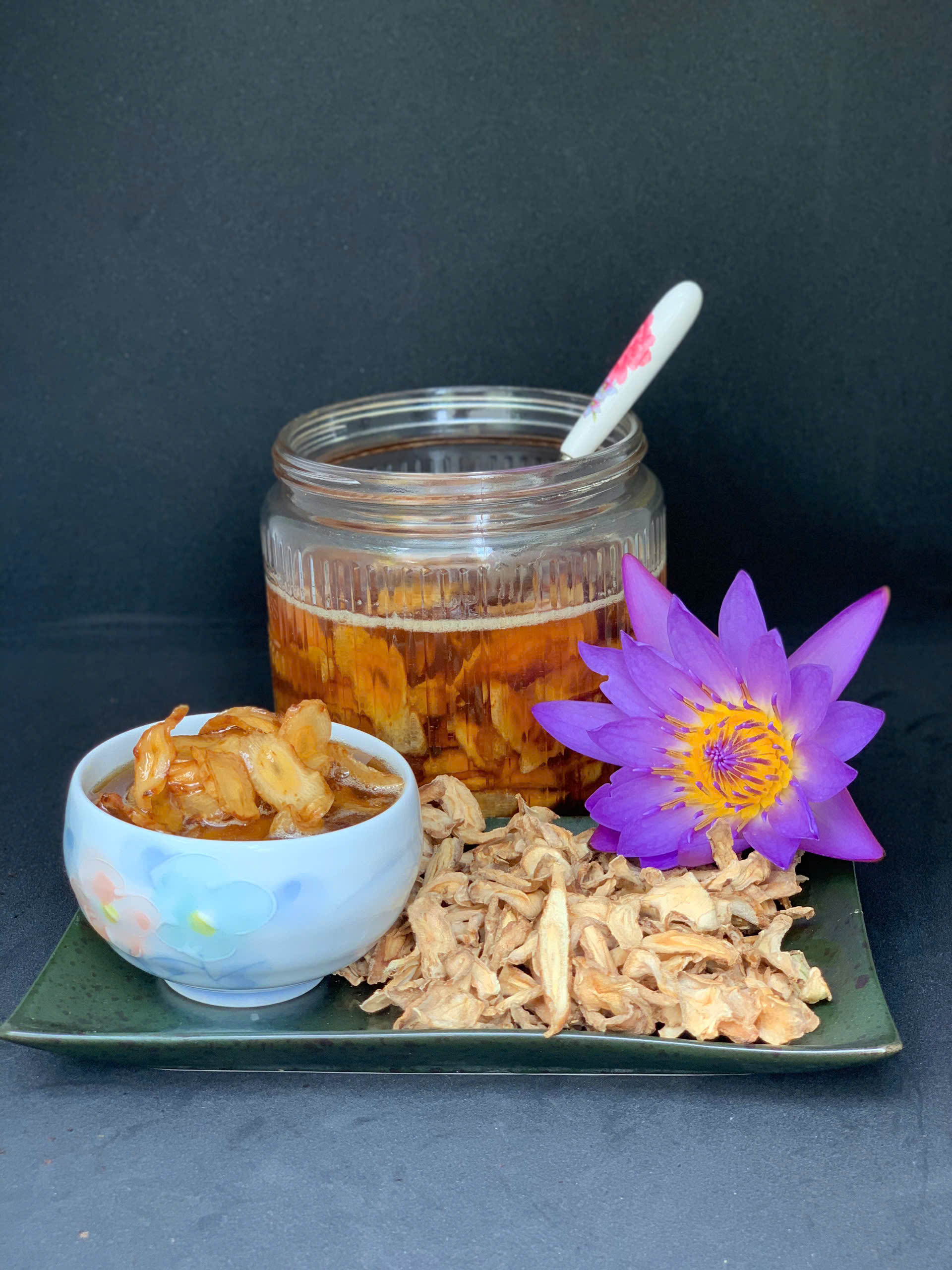 sam-day-ngam-mat-ong Sâm dây ngâm mật ong Rôya Farm